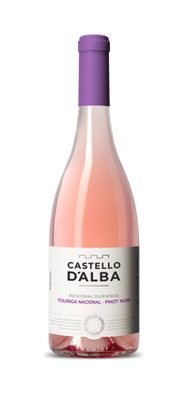 Castello D'Alba Touriga Nacional + Pinot Noir  Rosé