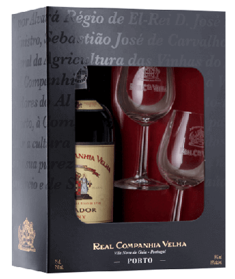 Fundador Tawny + 2 Cálices 