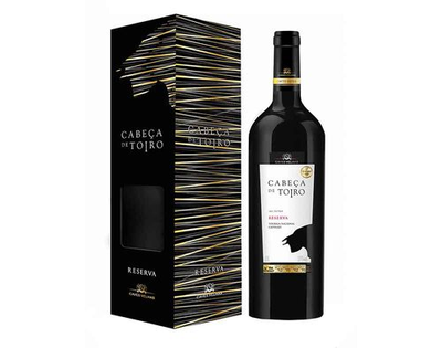 cabeça de toiro doc reserva caixa cartão  Tinto