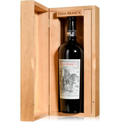Pera Manca com Estojo Madeira  Tinto