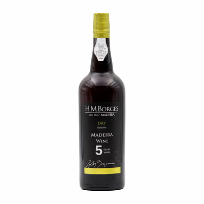 H M Borges Reserva 5 Anos Seco da Madeira Seco 