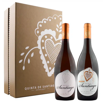 Quinta de Santiago Alvarinho + Reserva Alvarinho  Branco