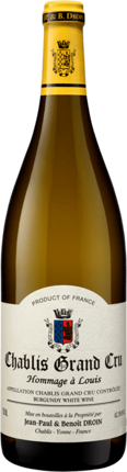 Jean Paul & Benoit Droin Chablis Grand Cru "Hommage Á Louis"