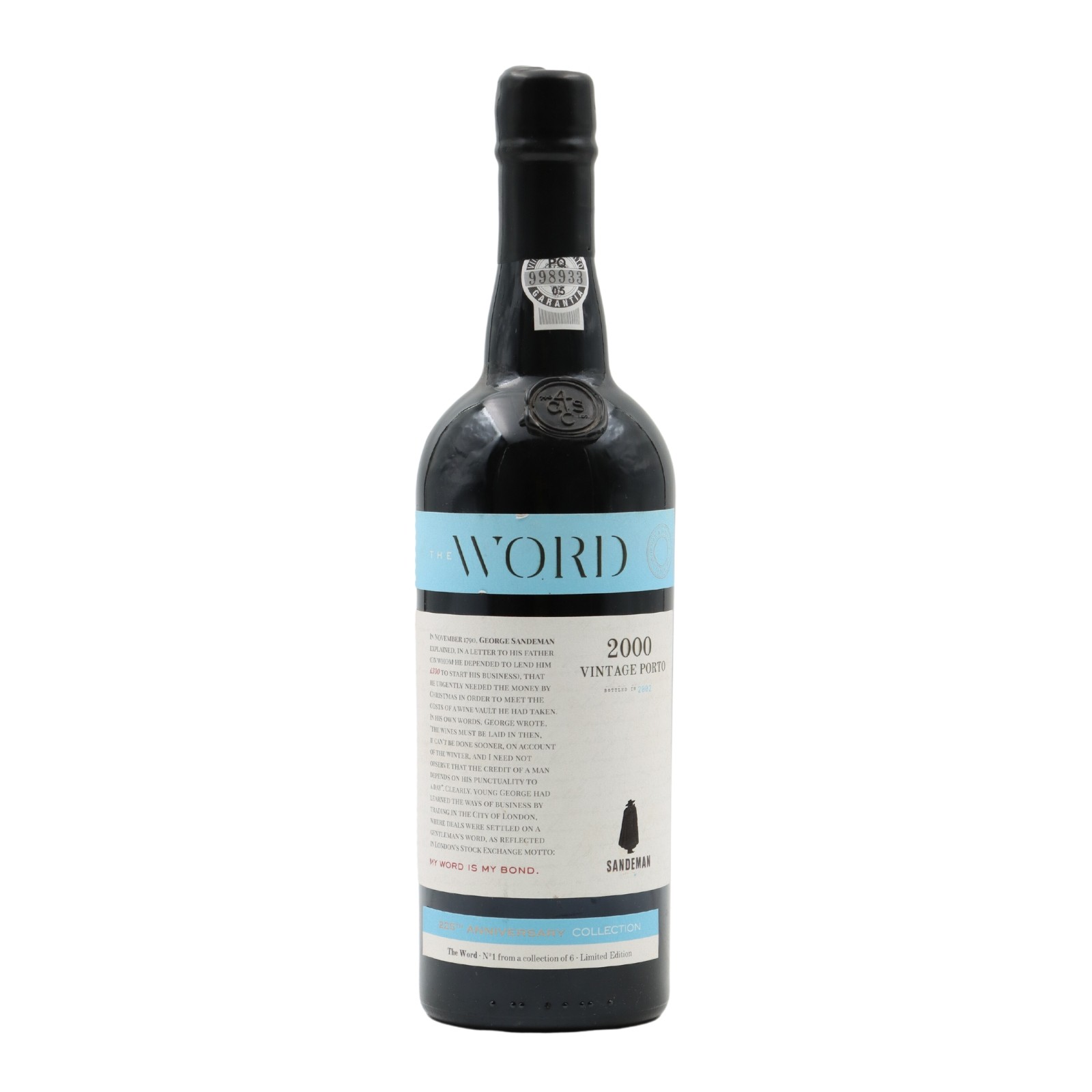 Sandeman 225y The Word Vintage