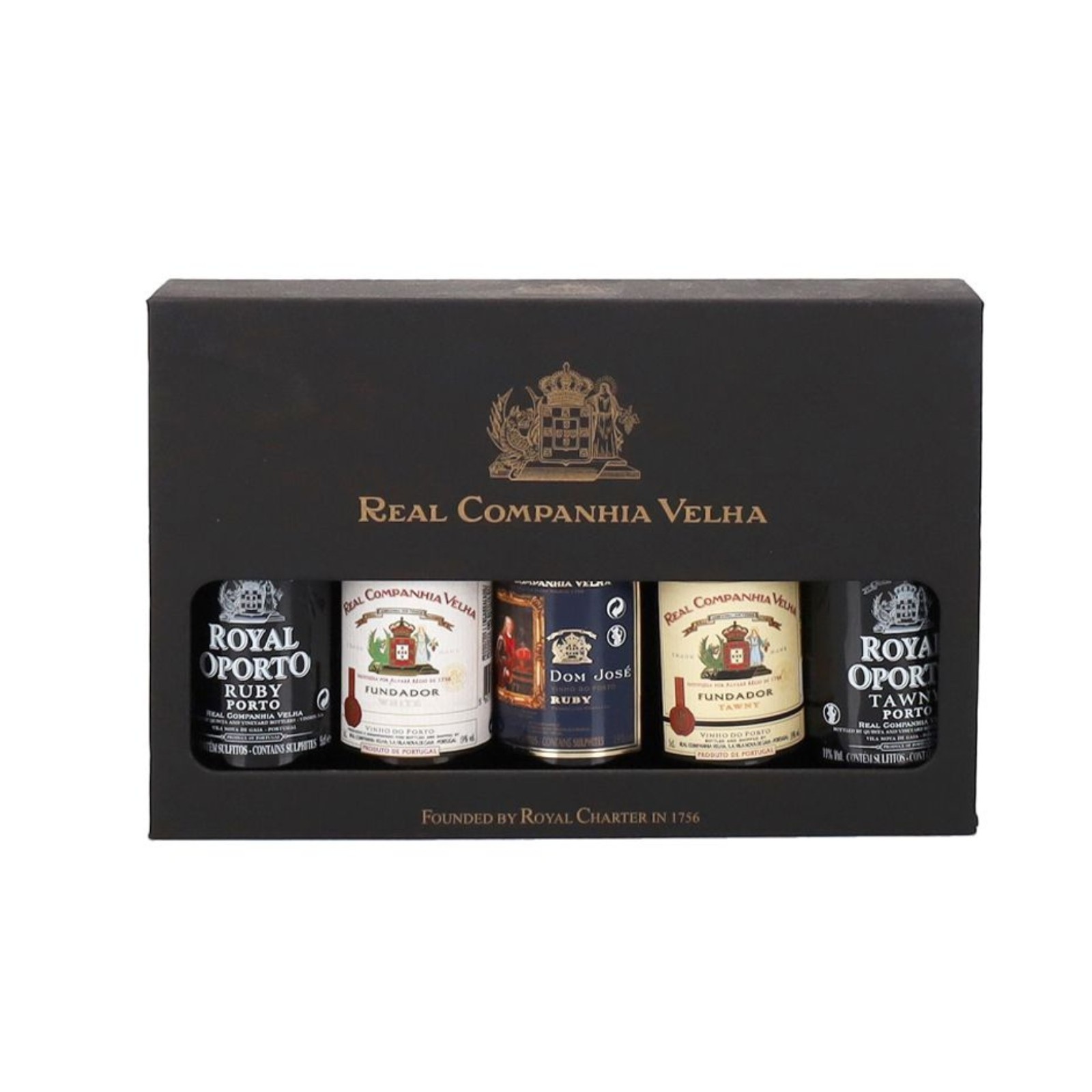 Real Companhia Velha Estojo Com 5 Miniaturas
