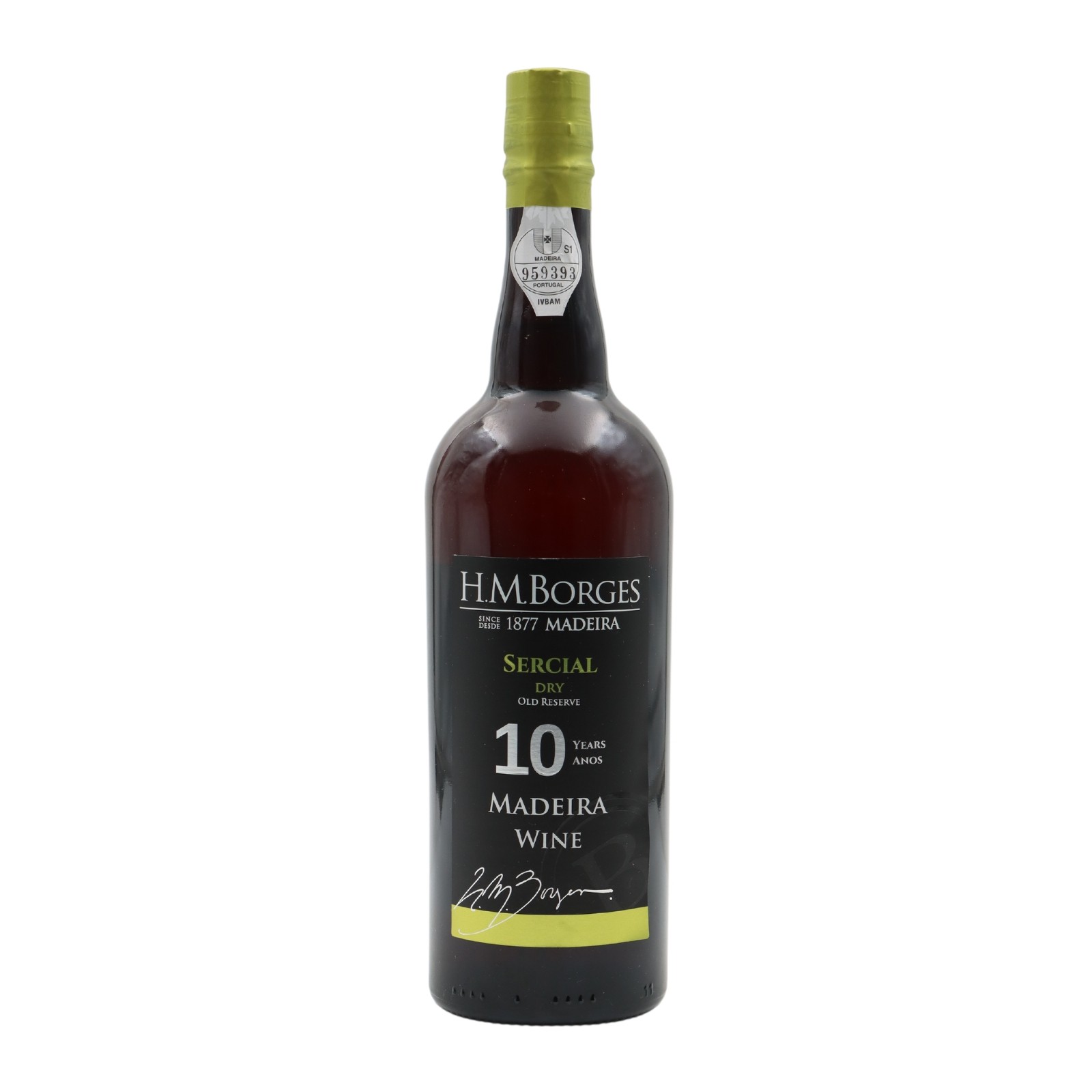 H M Borges Sercial 10 Anos Madeira