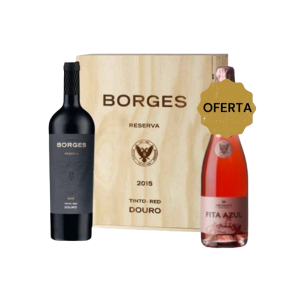 3 Uni Borges Douro Reserva + 1 Fita Azul Passion