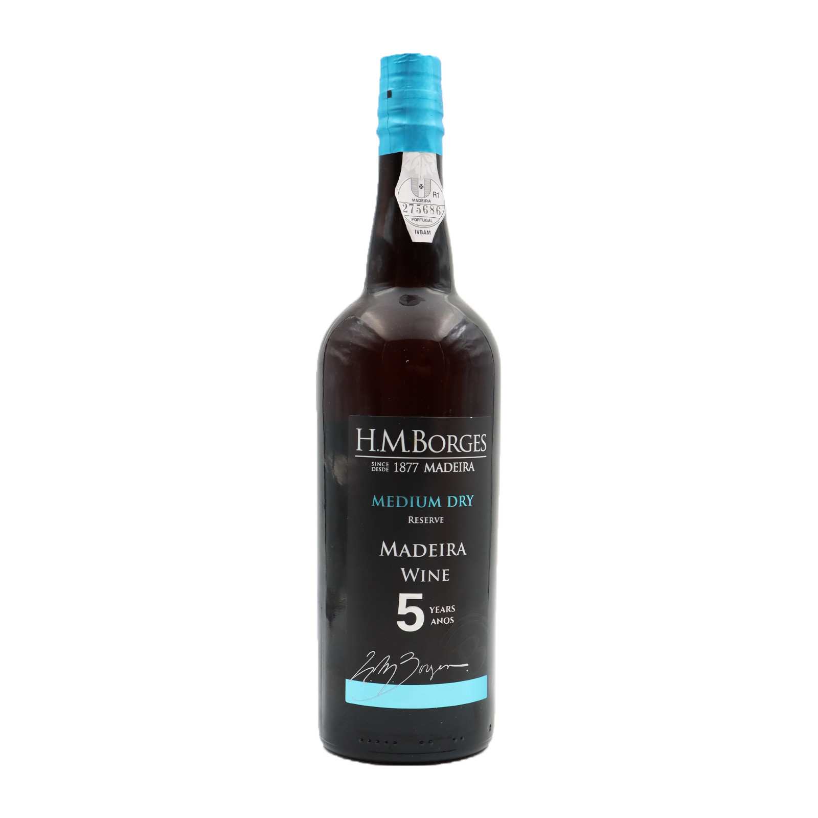 H M Borges Reserva 5 Anos Meio Seco Madeira
